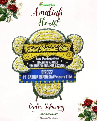 Papan Bunga Duka di Luhurjaya